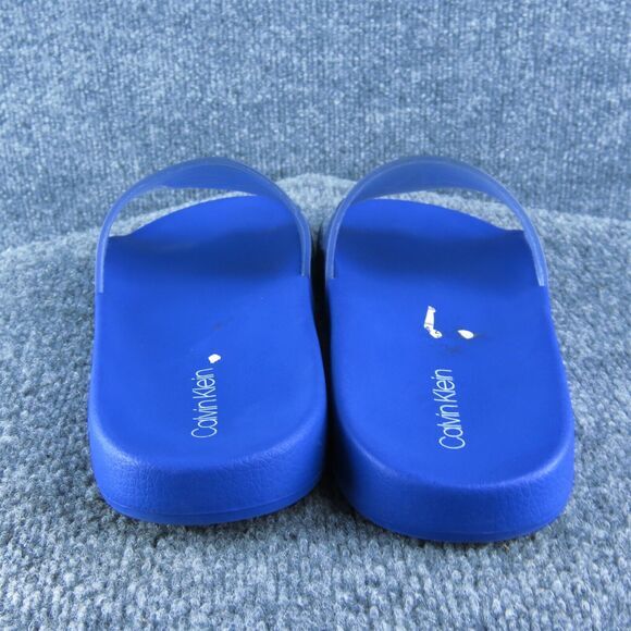 Calvin Klein CMAKRON Men Slide Sandals Size 9 Medium Clear Synthetic Slip On - Picture 5 of 9